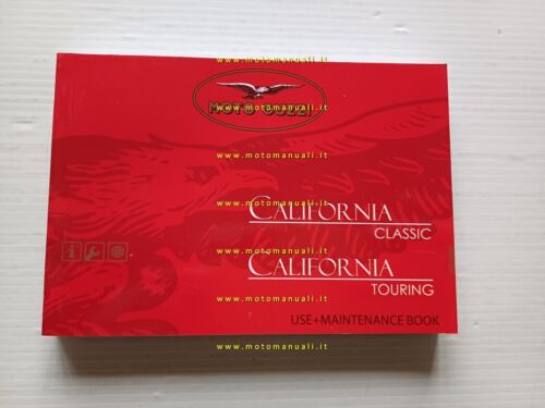 Moto Guzzi California Classic - Touring 2006 manuale uso manutenzione …