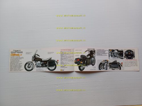 MOTO GUZZI California II 1000 1982 depliant italiano originale