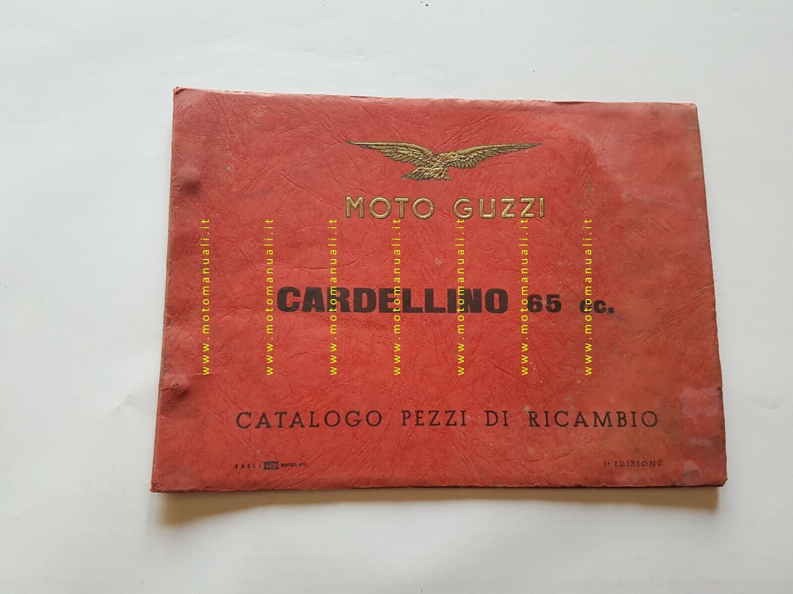Moto Guzzi Cardellino 65 1955 catalogo ricambi ORIGINALE spare parts …