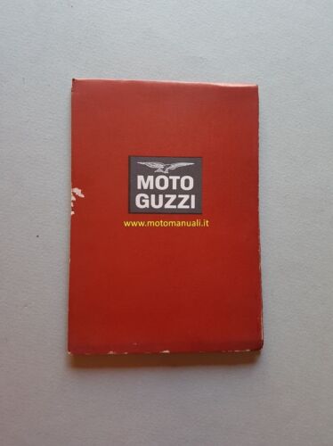 MOTO GUZZI Cartina Stradale Italia 1960 no depliant motorcycle brochure