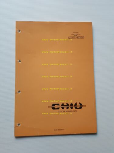 Moto Guzzi Chiù 50 1978 catalogo ricambi originale