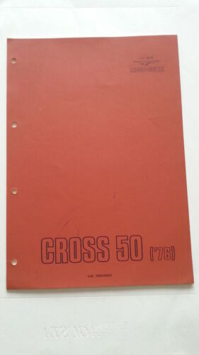 Moto Guzzi Cross 50 1976 catalogo ricambi originale spare parts …