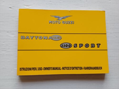 Moto Guzzi Daytona RS - 1100 SPORT 1997 manuale uso …