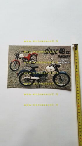 MOTO GUZZI Dingo 49 Turismo 1968 depliant originale brochure ciclomotore …