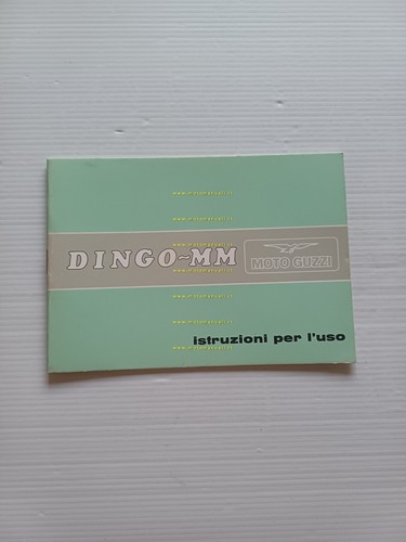 Moto Guzzi Dingo 50 MM 1974 manuale uso manutenzione libretto …