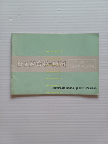 Moto Guzzi Dingo 50 MM 1977 manuale uso manutenzione libretto …