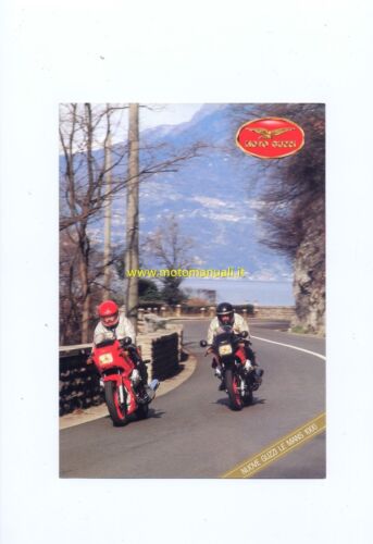 MOTO GUZZI Le Mans 1000 1988 depliant originale motorcycle brochure