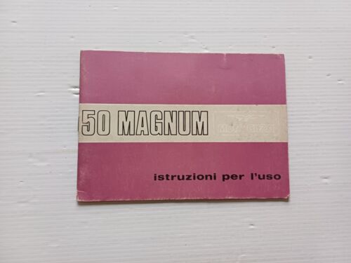 Moto Guzzi Magnum 50 manuale uso manutenzione libretto italiano originale