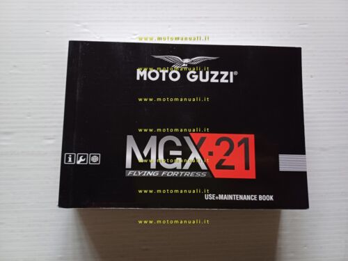 Moto Guzzi MGX-21 2016 manuale uso manutenzione originale