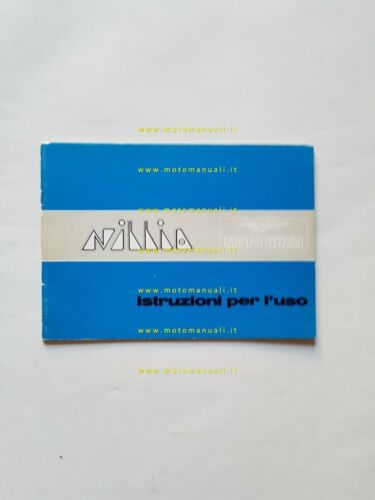 Moto Guzzi Nibbio 50 1974 manuale uso originale owner's manual