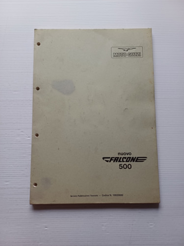 Moto Guzzi Nuovo Falcone 500 1976 catalogo ricambi originale spare …