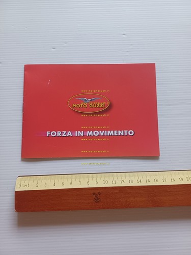 Moto Guzzi produzione modelli 1998 depliant ITALIANO originale
