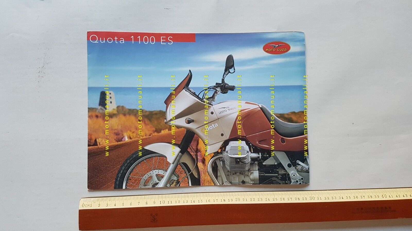 Moto Guzzi Quota 1100 ES 1998 depliant italiano originale