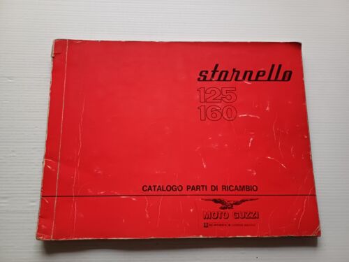 Moto Guzzi Stornello 125-160 1971 catalogo ricambi ORIGINALE parts catalogue