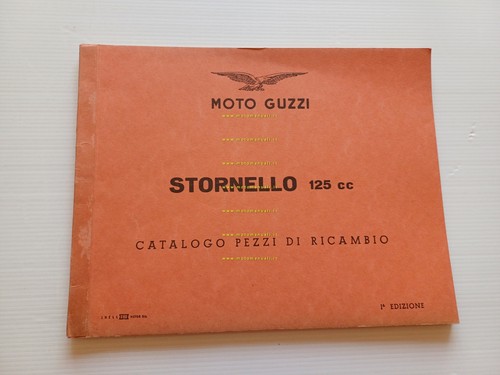 Moto Guzzi Stornello 125 1a serie 1960 catalogo ricambi originale