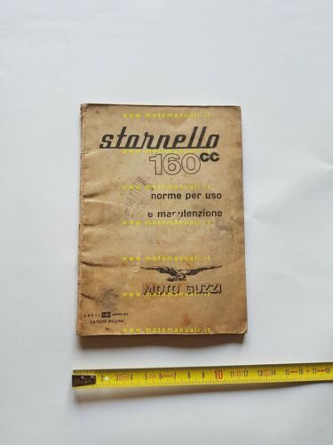 Moto Guzzi Stornello 160 1968 manuale uso libretto originale owner's …