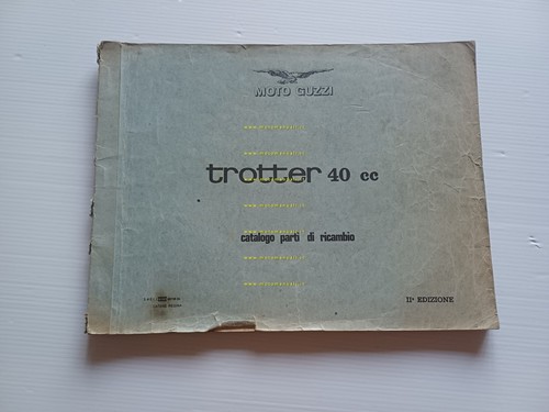Moto Guzzi Trotter 40 1968 catalogo ricambi originale