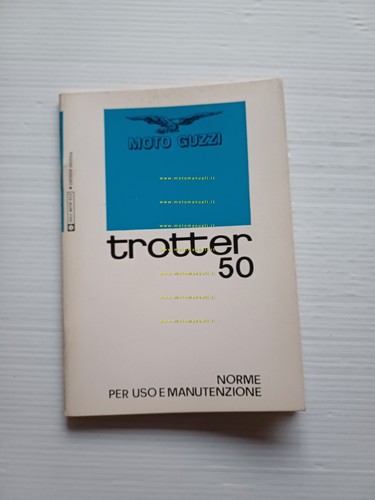 Moto Guzzi TROTTER 50 SPECIAL M - V 1970 manuale …