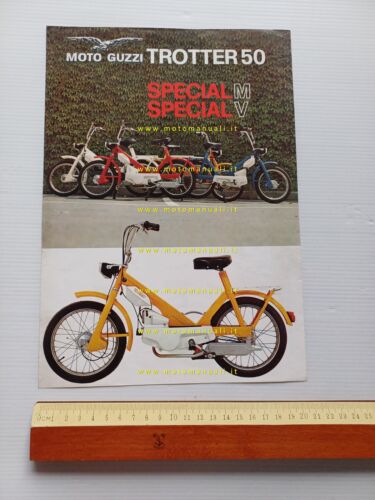 MOTO GUZZI Trotter 50 Special M-V depliant italiano originale