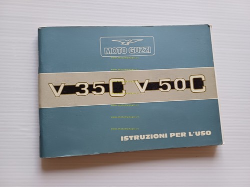 Moto Guzzi V 35 C - V 50 C 1983 …