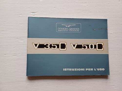 Moto Guzzi V 35C - V 50C 1983 manuale uso …