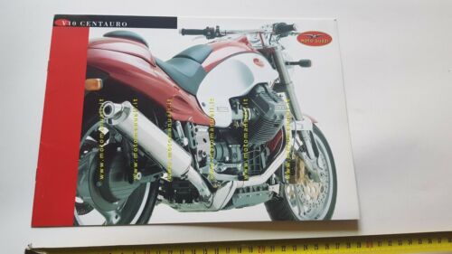 Moto Guzzi V10 Centauro depliant moto originale brochure italiano