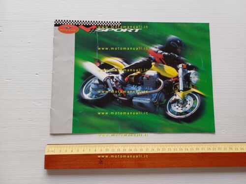 Moto Guzzi V11 Sport 1999 depliant originale italiano