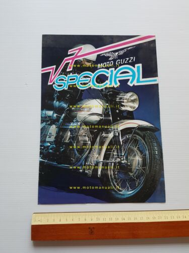 Moto Guzzi V7 Special 750 1969 depliant italiano originale