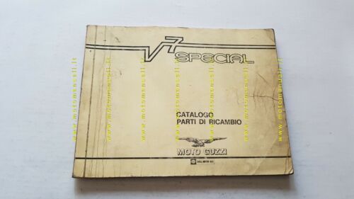 Moto Guzzi V7 Special 750 1971 catalogo ricambi originale spare …