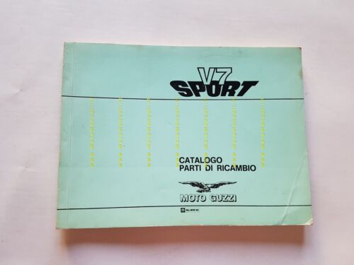 Moto Guzzi V7 Sport 750 1972 catalogo ricambi originale spare …