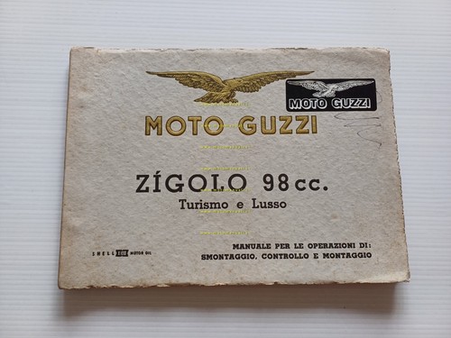 Moto Guzzi ZIGOLO 98 Turismo - 98 Lusso 1956 manuale …