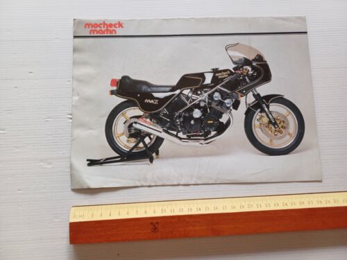 Moto Martin-Honda CBX 1000 Max - Tokyo 1980 depliant inglese …