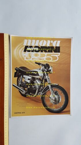 MOTO MORINI 125 H 1975 depliant originale