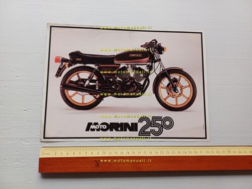 MOTO MORINI 250 2C 1980 depliant italiano originale