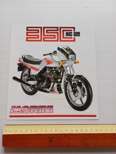 MOTO MORINI 350 K2 depliant italiano originale