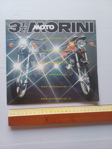 MOTO MORINI 350 Sport - Turismo 1977 depliant italiano originale