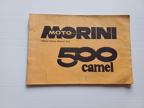 Moto Morini 500 Camel anni 80 manuale uso manutenzione libretto …