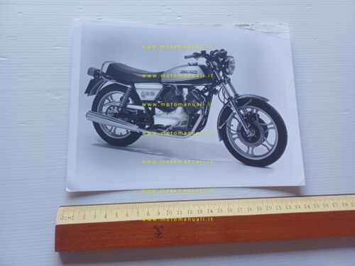 Moto Morini 500 prototipo 1976 foto cartella stampa originale no …