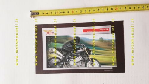 Moto Morini Corsaro 1200 2005 depliant originale motorcycle brochure