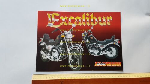 Moto Morini Excalibur 350 - 501 depliant originale italiano