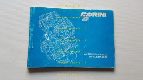 Moto Morini manuale officina 125 - 250 -350 - 500 …