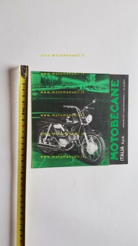 Motobecane D 125 1970 depliant originale moto ITALIANO brochure