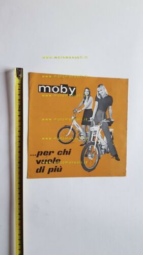 Motobecane Moby 50 ciclomotori anni 70 depliant originale ITALIANO brochure