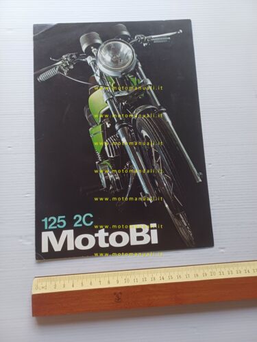 Motobi 125 2C accensione puntine depliant italiano originale