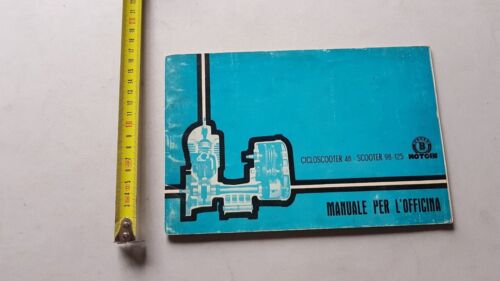Motobi 125-98-50 Scooter 2T anni '60 manuale officina originale workshop …