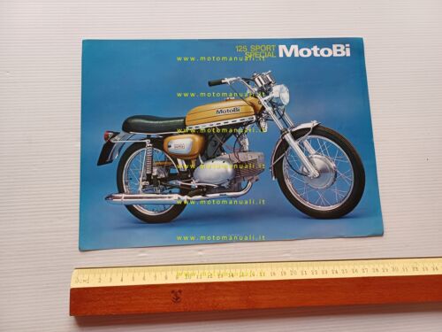 Motobi 125 Sport Special 1974 depliant italiano originale