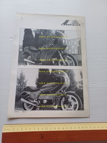 Motoplast catalogo carenature moto 1980 circa depliant italiano originale