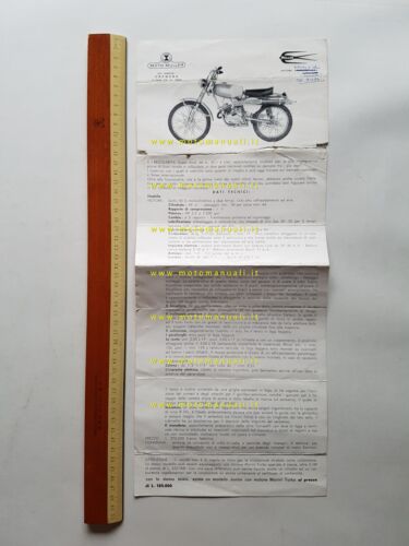 Muller 50 Regolarità Super 1966 depliant originale italiano