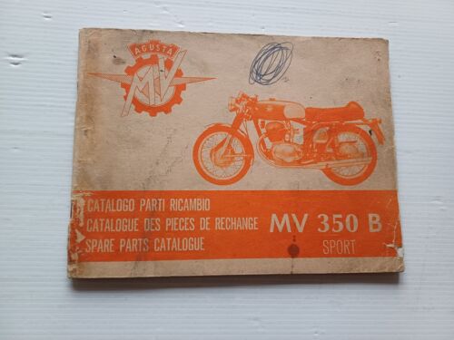 MV Agusta 350 B Sport Puntine 1972 catalogo ricambi originale …