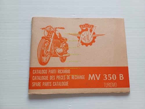 MV Agusta 350 B Turismo Puntine 1971 catalogo ricambi originale …